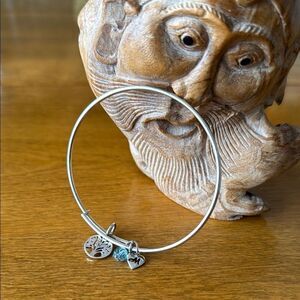 Charmed Memories Sterling Silver Tree of Life Expandable Bangle